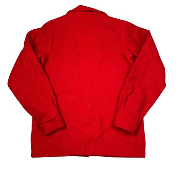 Boy Scouts BSA Vintage 80s Red Wool Official Jacket Youth 20 - Picture 2 of 7